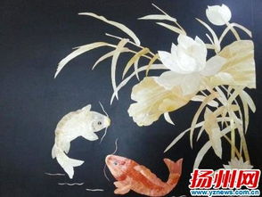 00后 用麦秆作画