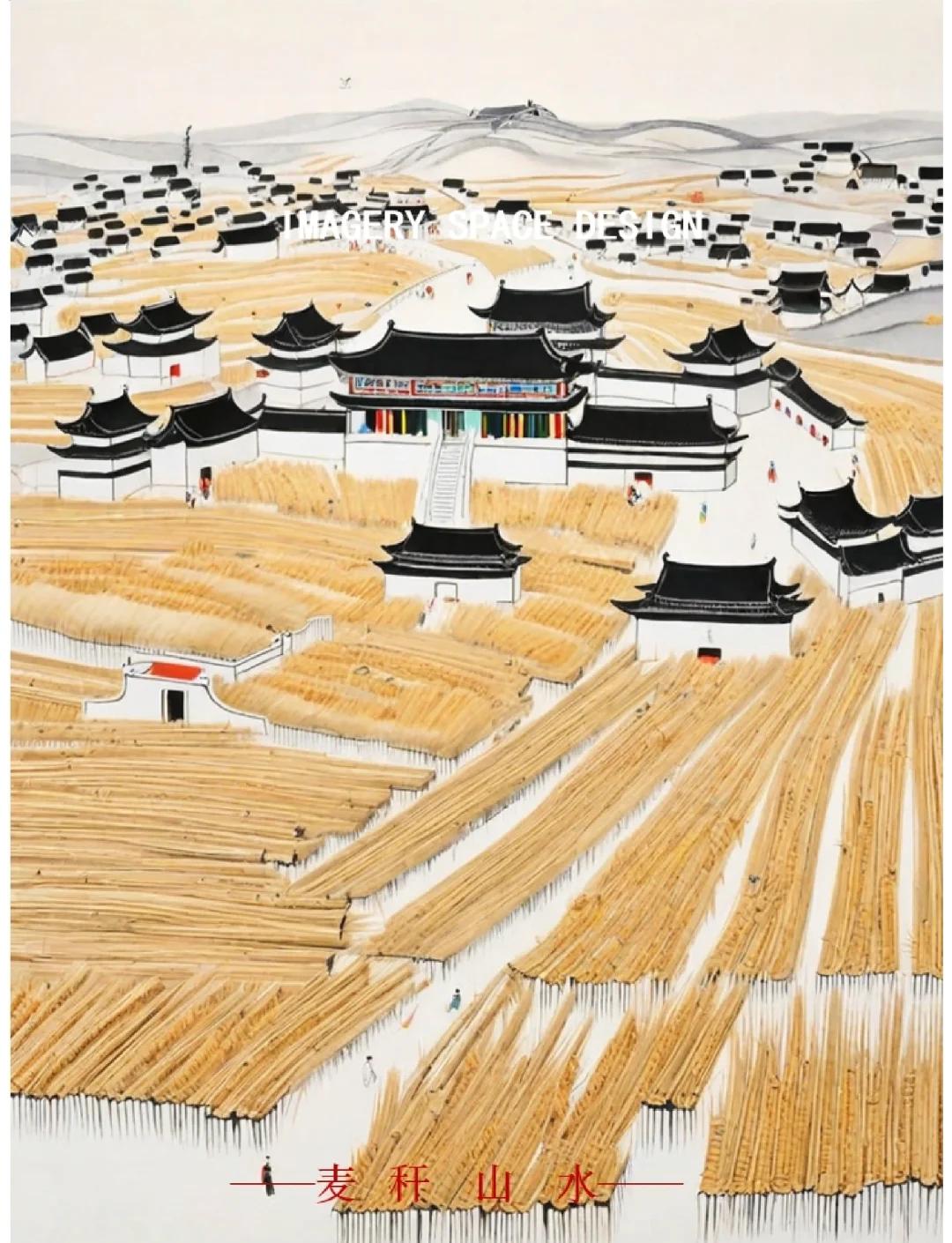 "秸"尽其用,点秆成"金"——麦吉杆画 麦秆画又称麦草画,麦烫画,麦秸画