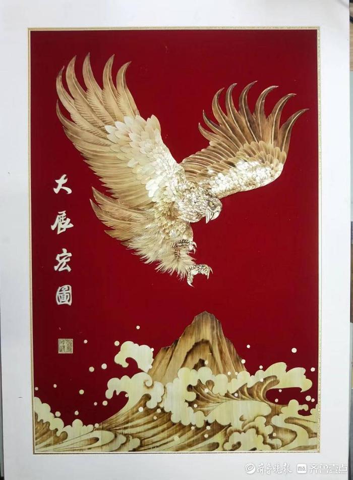山东手造丨麦秸画守护者刘成峰:让麦秸画成为临邑的艺术名片