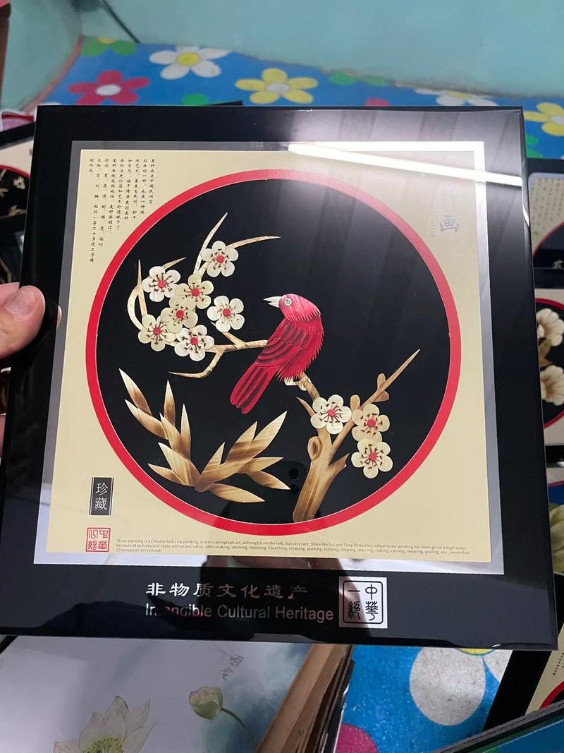 麦秸画 传承千年的传统工艺美术