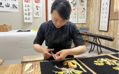 鹤壁人大创新廉政教育 以“三问三清”廉政家访与麦秸画文化融合