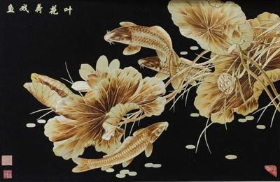 芦俊侠的麦秸画 匠心独运的艺术珍品