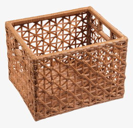 创意设计灵感 仿藤制品筐素材与麦秸画艺术的完美融合